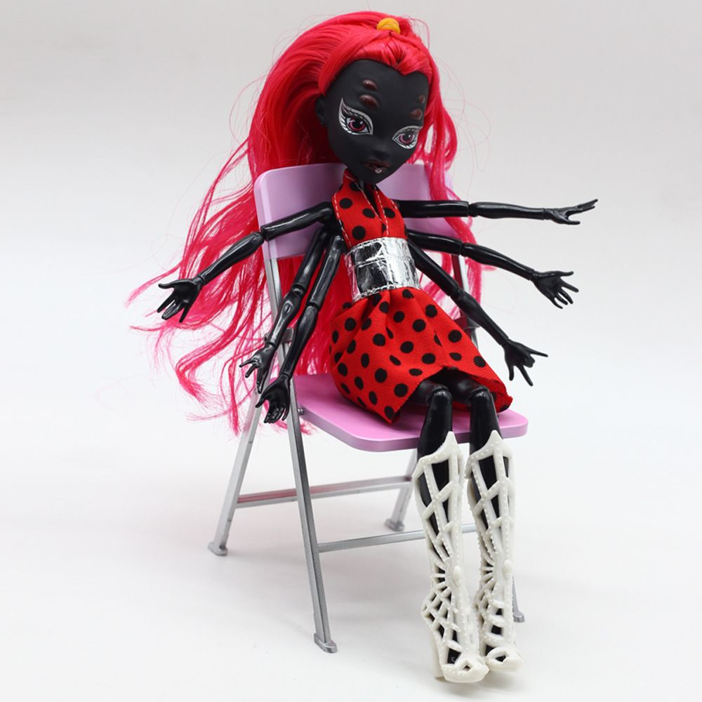 Элегантная кукла Monster High из смолы: модная игрушка для коллекции, черная.  #1