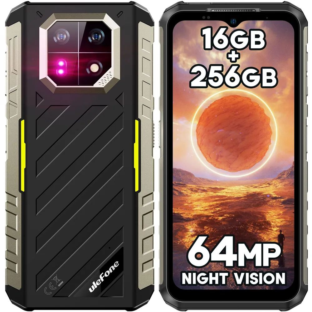 ULEFONE Смартфон ULEFONE Armor 22 Global 8/256 ГБ, зеленый #1