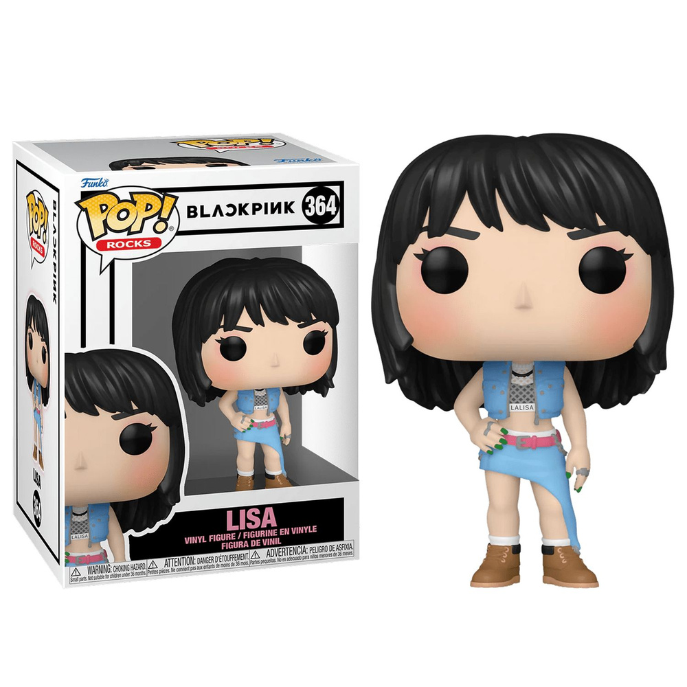 Фигурка Funko Pop! Black Pink: Lisa (Фанко Поп Лиса из группы Блэкпинк) -  купить с доставкой по выгодным ценам в интернет-магазине OZON (1355814791)