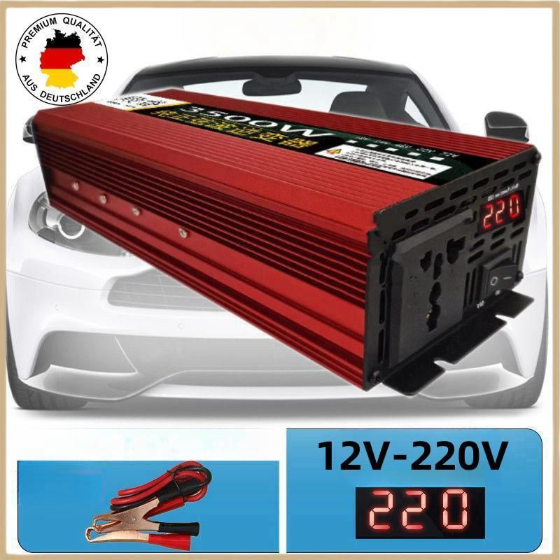 Чистая синусоида Инвертор автомобильный 12В- 220В, 3500 Вт ...