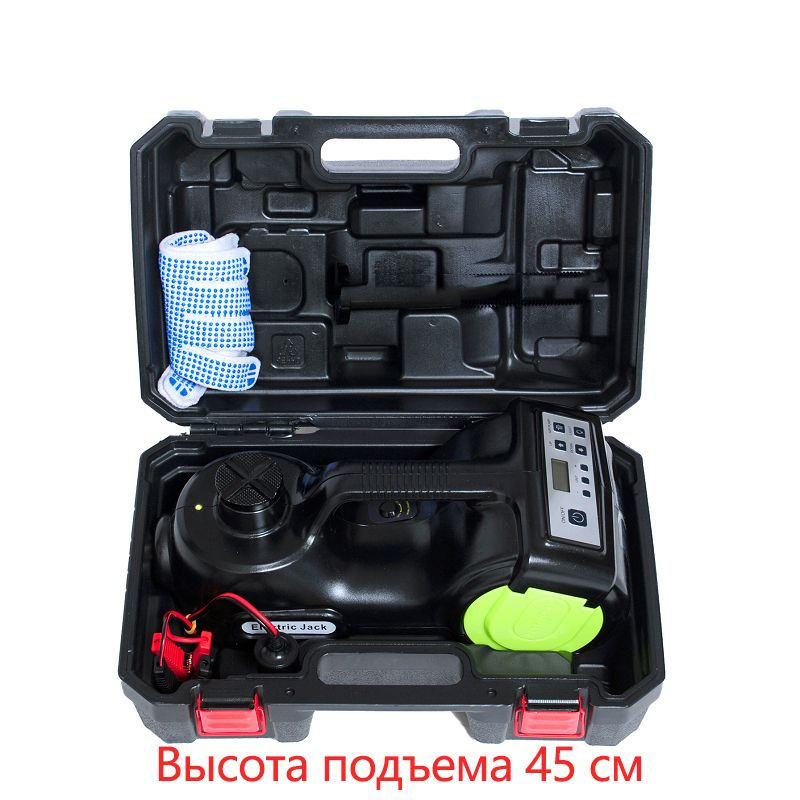 E-heelp Домкрат автомобильный Винтовой Электромеханический 黑绿单个450, 5 т ...