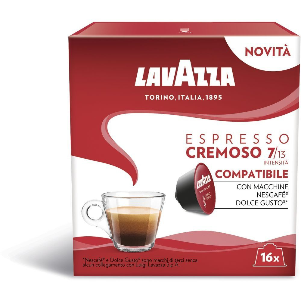 Кофе в капсулах Lavazza Dolce Gusto Espresso Cremoso, 16 шт #1
