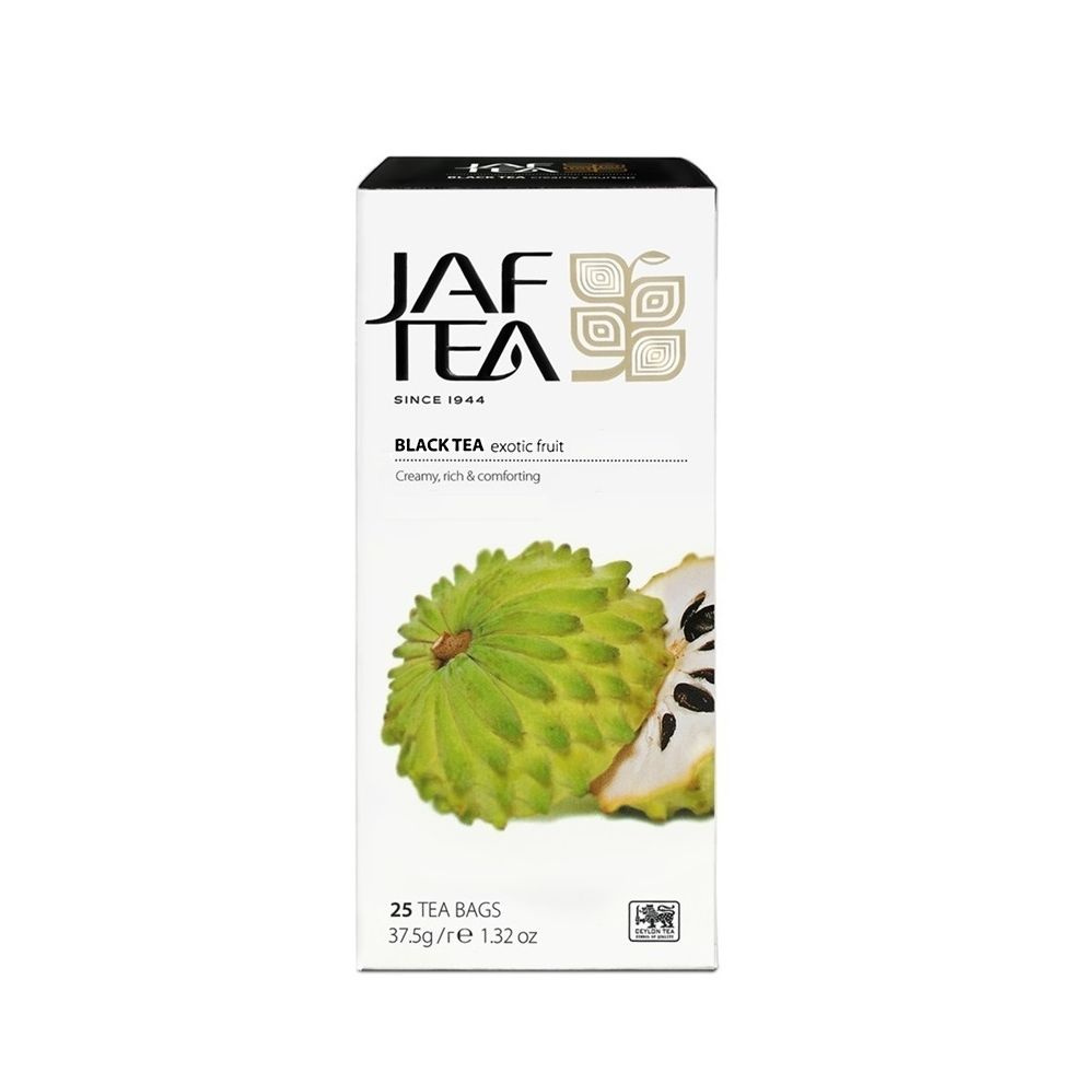 Чай цейлонский JAF TEA "Exotic fruit" чёрный с соусап, 25 пак. #1