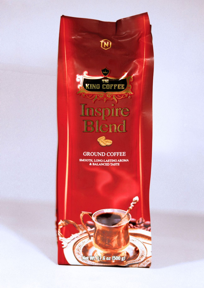 Кофе молотый KING COFFEE Inspire Blend 500гр - купить с доставкой по ...