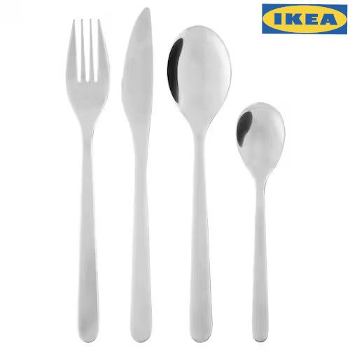 Набор столовых приборов FORNUFT IKEA ИКЕА ФЁРНУФТ 24 предмета - купить ...
