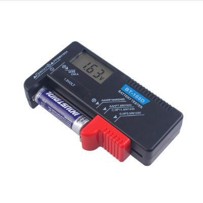 Тестер заряда батареек электронный цифровой вольтметр купить по ...