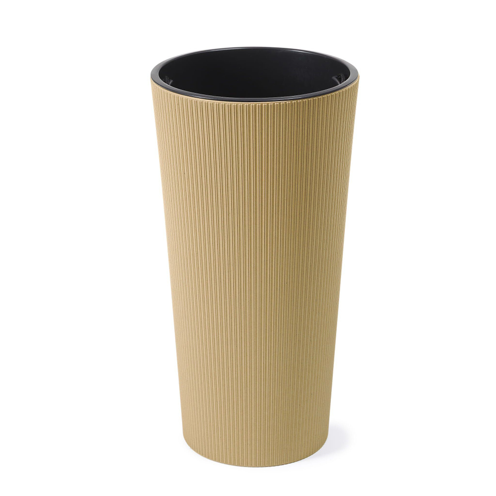 876 Кашпо LILIA ECO jumper d-30 h-60см песочный (piaskowy) с вкладышем ...