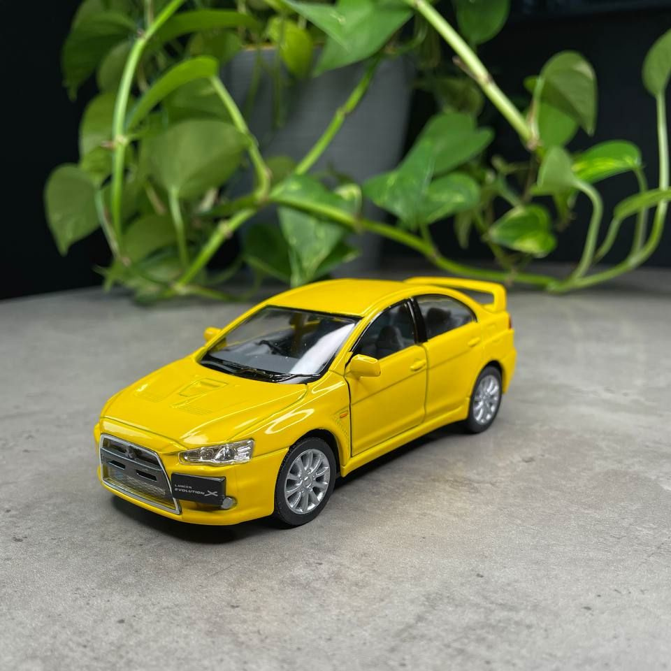 Машинка металлическая Митсубиши Лансер Эволюшен Mitsubishi Lancer Evolution Х Kinsmart 1:36 5329DKT инерционная, #1