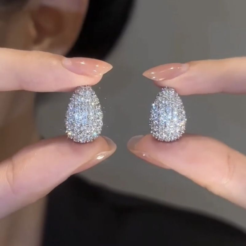 Swarovski Серьги кольца #1