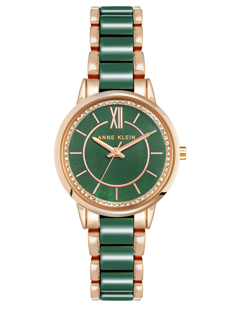 Часы наручные женские Anne Klein 3344GNRG, Кварцевые, 38 мм - купить с ...