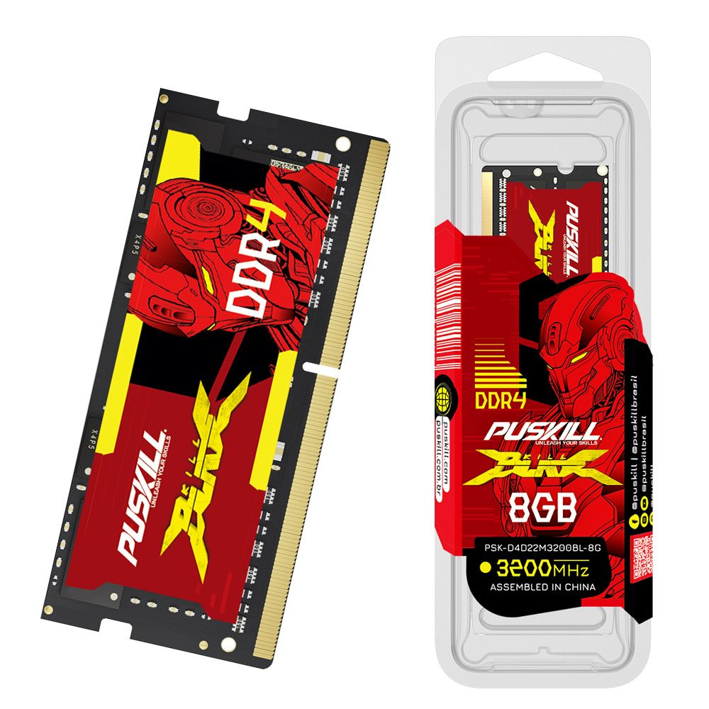 PUSKILL Оперативная память DDR4 Notebook Memory 2x8 ГБ (PJ8TFK1GM8x2)