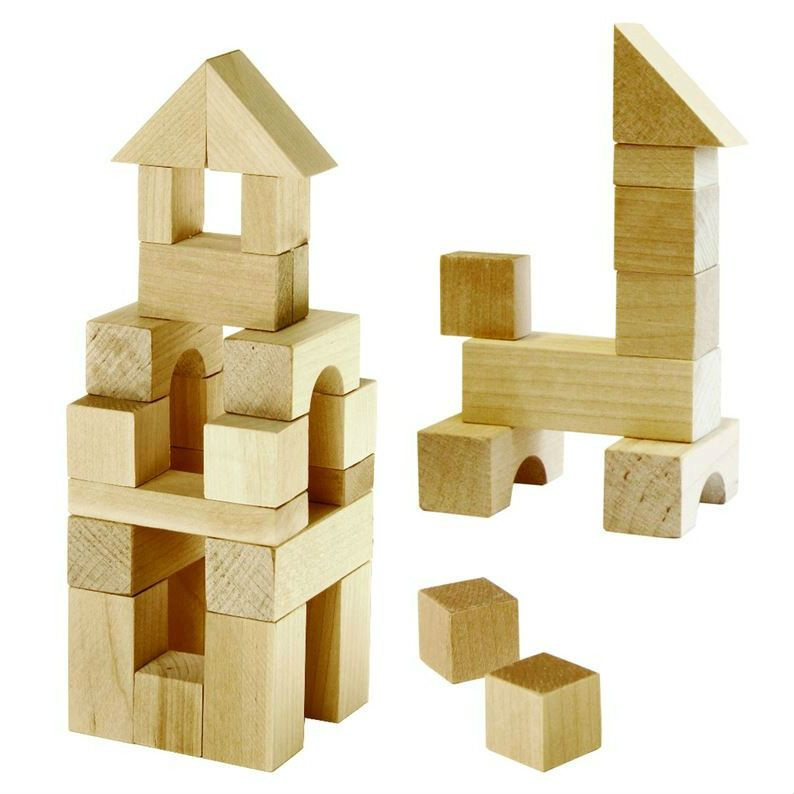 Набор геометрических фигур из дерева Пелси №1, 24 элемента К626 ...