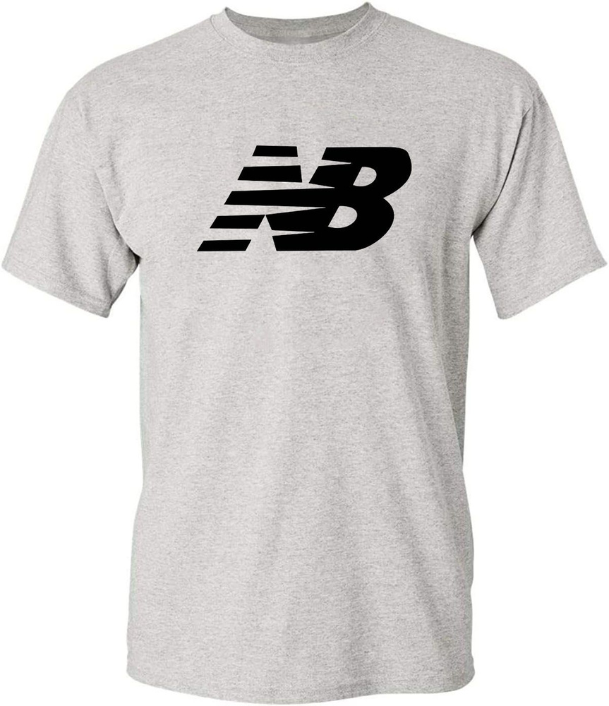 Футболка New Balance, размер 50, цвет серый, 棉花 - купить по выгодной ...