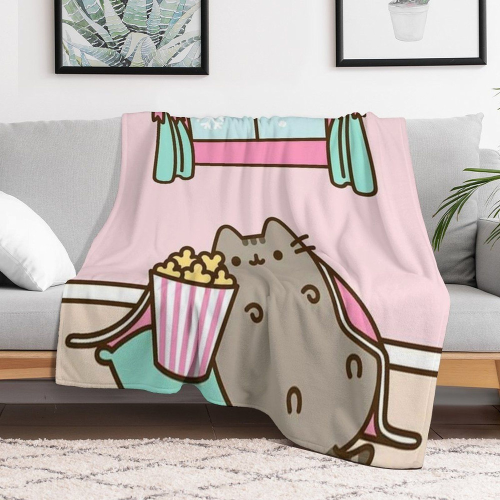 Pusheen Плед , Велсофт, 200х150 см #1