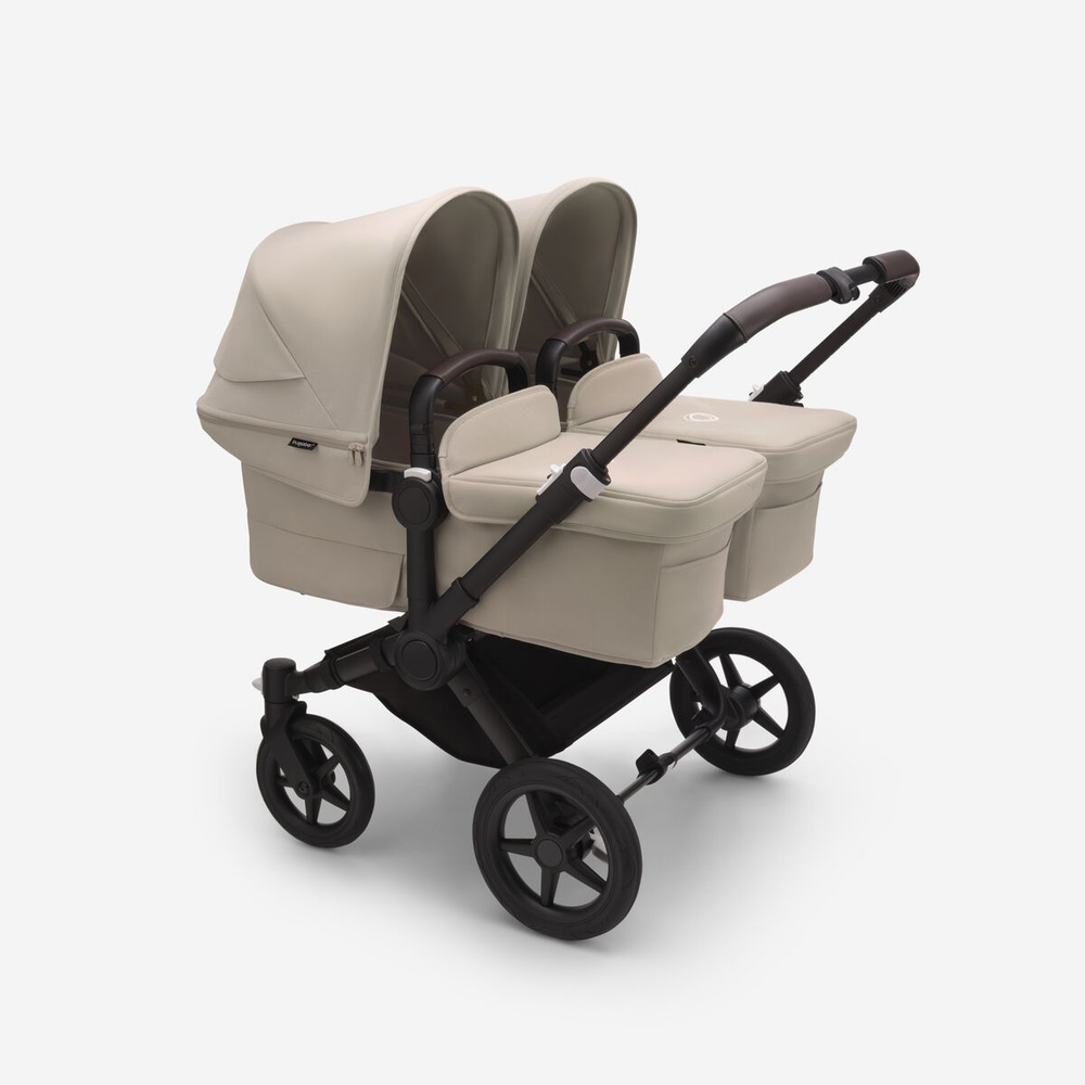 Bugaboo donkey twin all black hotsell