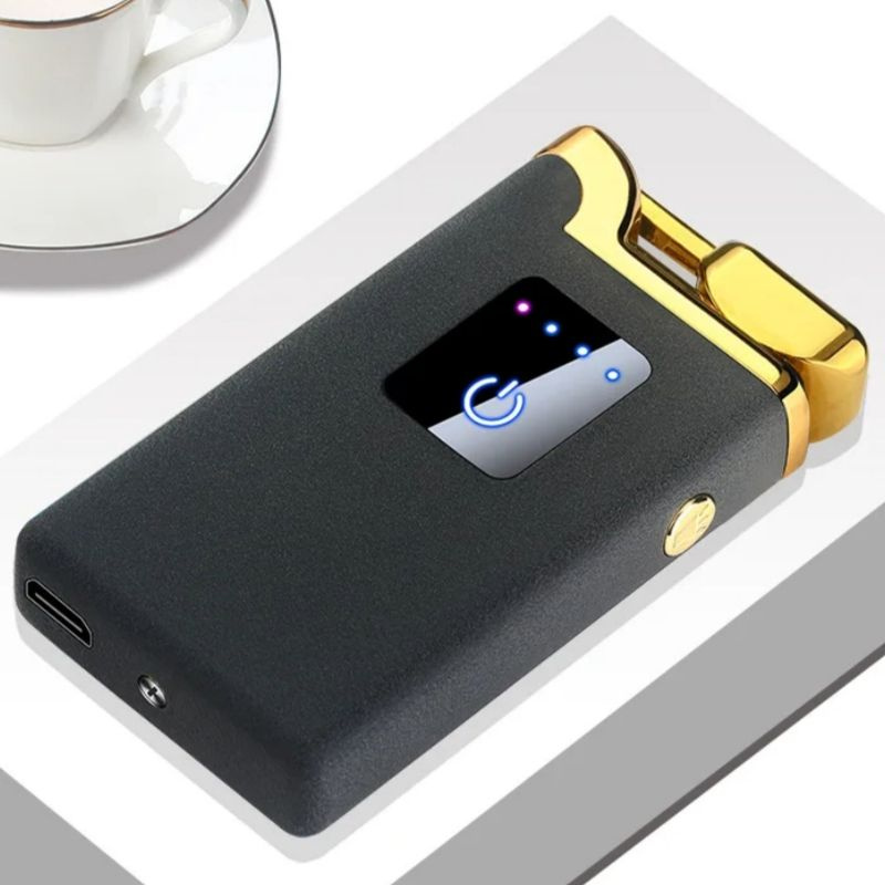 Сенсорный зажигалка с двойной дугой и USB зарядкой для активного образа ...
