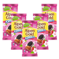 Alpen Gold Молочный с начинкой со вкусом арахисовой пасты и кусочками печенья Oreo