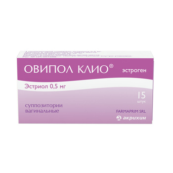 Овестин вагинальные свечи 0,5мг №15 купить во Владивостоке | ОВИТА