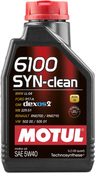 Aceite Motul 6100 SYN-Clean C3 5w40 5L ¡OFERTA 2 LATAS!