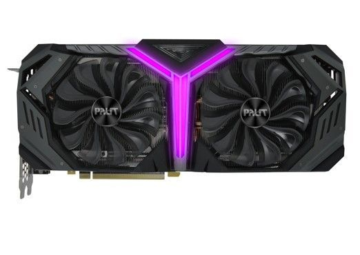 Видеокарта Palit GeForce RTX 2080 SUPER, 8 ГБ PCI 3.0