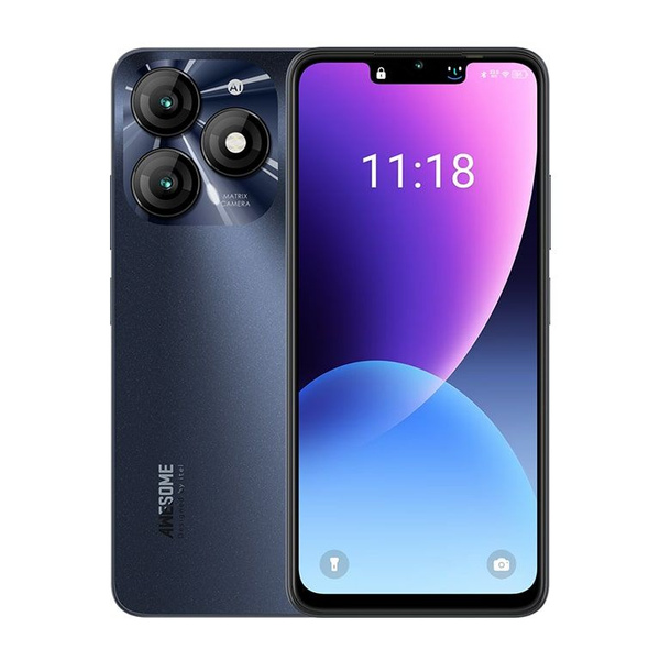 Смартфон ITEL A70 256 ГБ 4 ГБ Черный 6.6 IPS A70 A665L 256+4