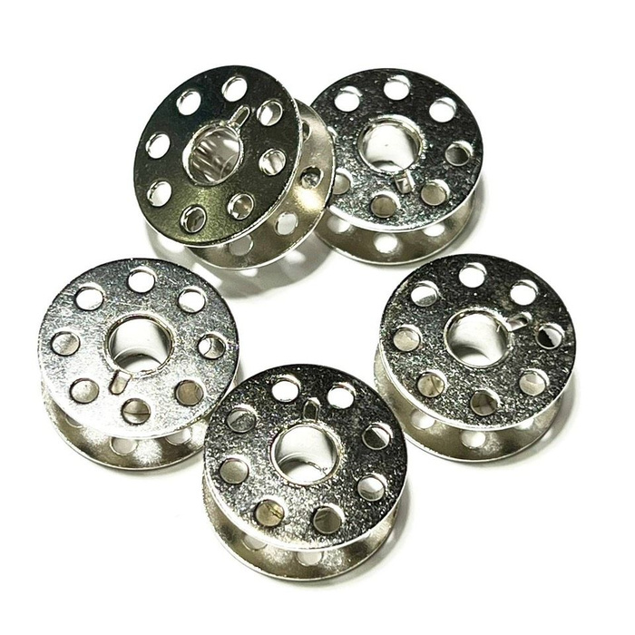 Шпули стальные перфорированные с прорезью (10шт.) для промышленных ...