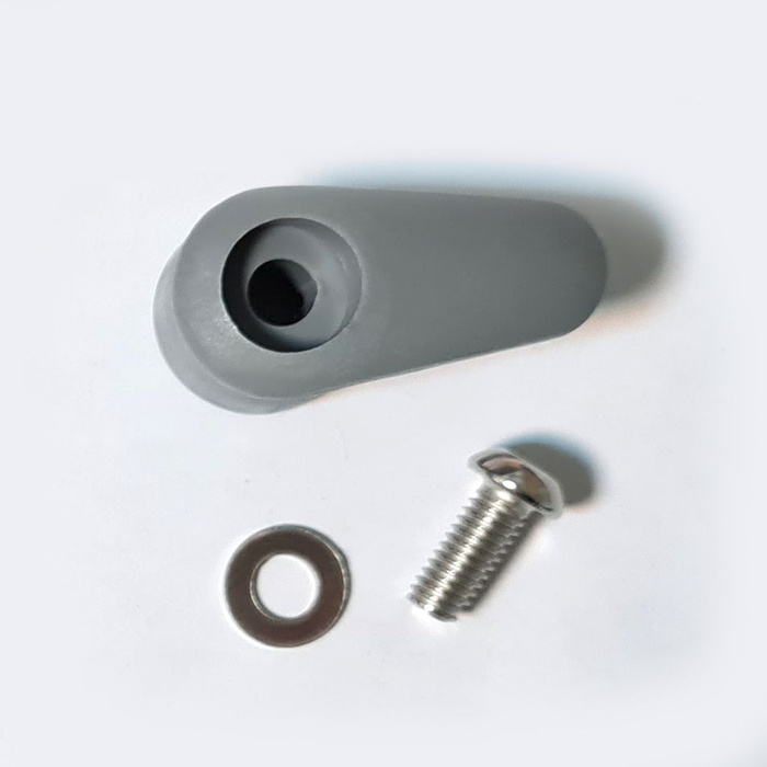 Фиксатор замка рамы велосипеда серый с винтом и шайбой для велосипеда ...