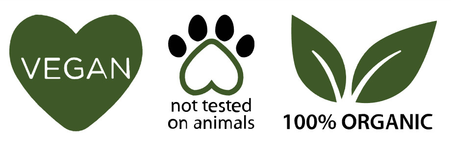 vegan not tested on animals 100% organic