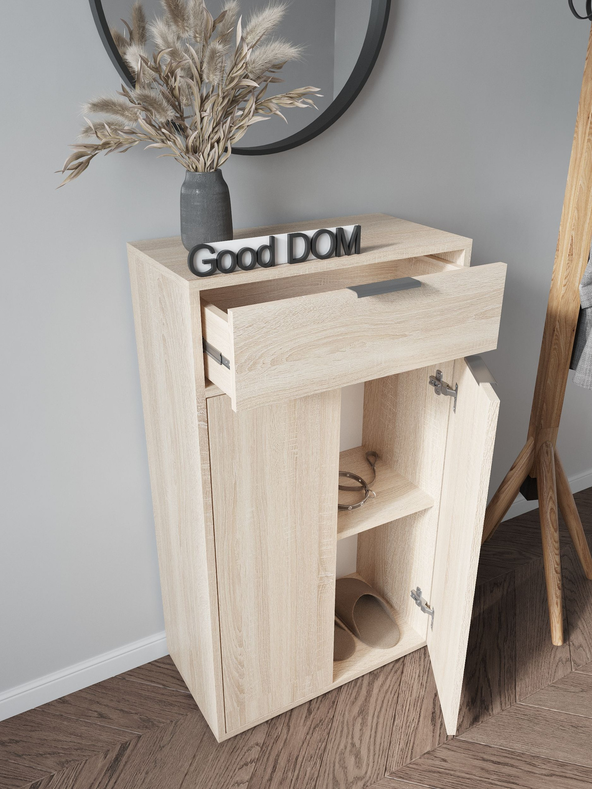 Обувница Good-дом, все в дом Тумба деревянная для обуви в прихожую ...