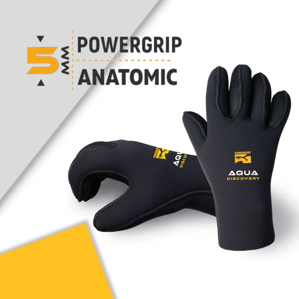 Перчатки неопреновые Power Grip 5мм открытая пора, вариант