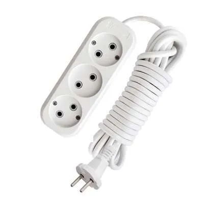 Удлинитель 3х7 м без заземл. 10А IP20 Е-203 АБС-пл. ПВС 2х0.75 UNIVersal 9631966