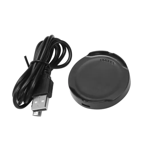 Зарядное устройство с USB-кабелем для часов LG G Watch Urbane W150 W110 (черное).