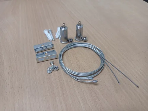 Подвесное крепление, регулируемое для светильника - трос