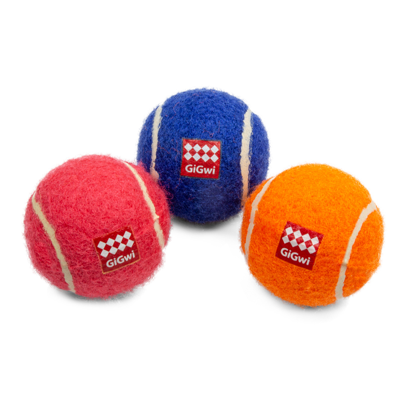 ИгрушкадлясобакспищалкойGiGwi"Тримяча"маленькие4,8см