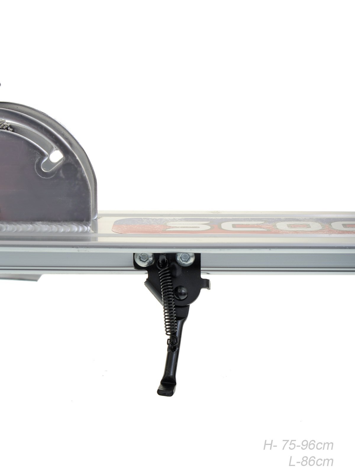 Самокат городской Scooter, серебро, GT3623AS, 200мм Самокат городской Scooter, серебро, GT3623AS, 200мм