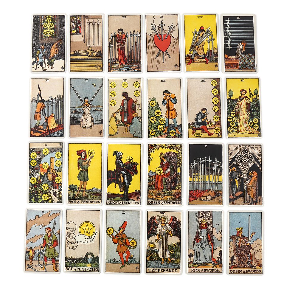 Карты Таро Смит-Уэйта колода в жестяной коробке / Smith Waite Tarot ...