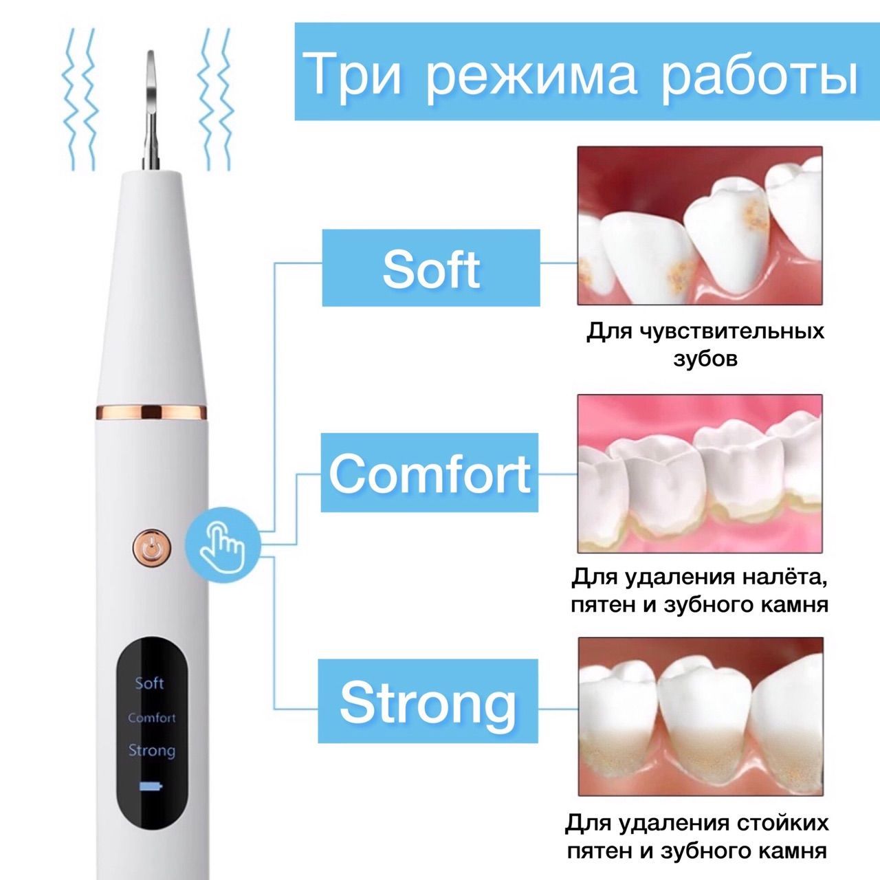 Удаление зуба ультразвуком отзывы. Visual Ultrasonic Dental Scaler. Машинка для удаления зубного камня. Ультразвуковая зубная щетка и девушка.