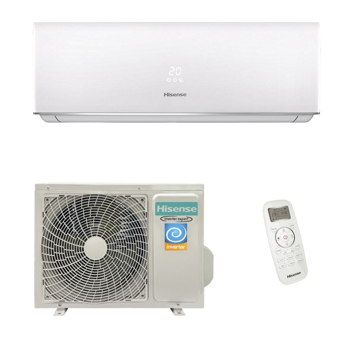 Сплит-система Hisense Smart AS-09UW4RYDDB05, инверторная, для помещения до 27 кв.м.