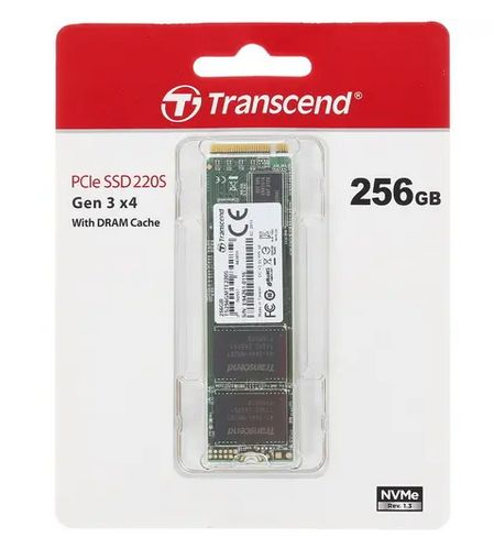 256 ГБ Внутренний SSD-диск Transcend 3D NAND 2280 MTE220S