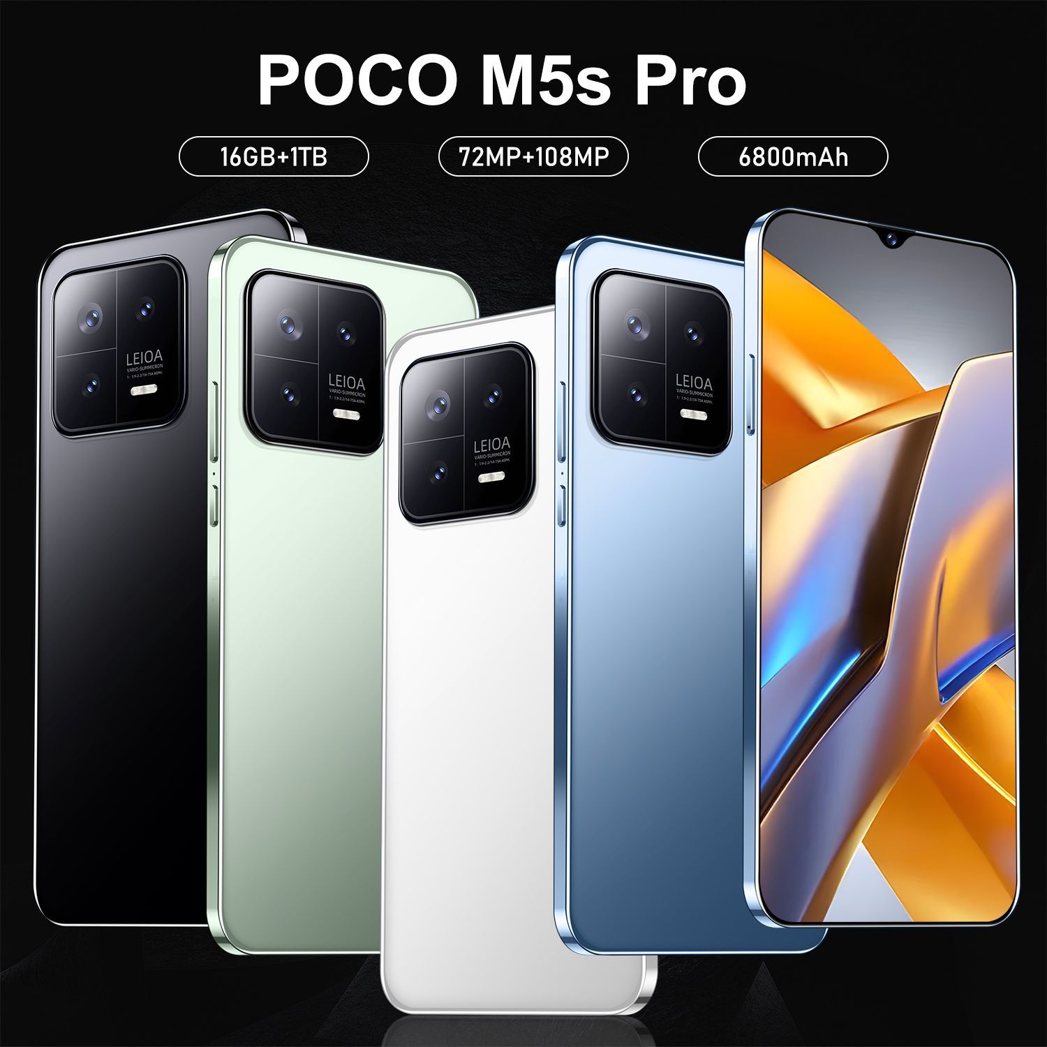 Смартфон POCO M5s Pro-B - купить по выгодной цене в интернет-магазине OZON  (1358573123)