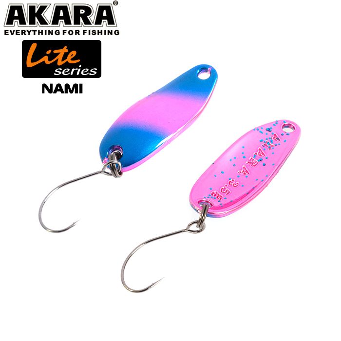 Блесна колеб. Akara Lite Series Nami 30 2,5 гр. Blue-17