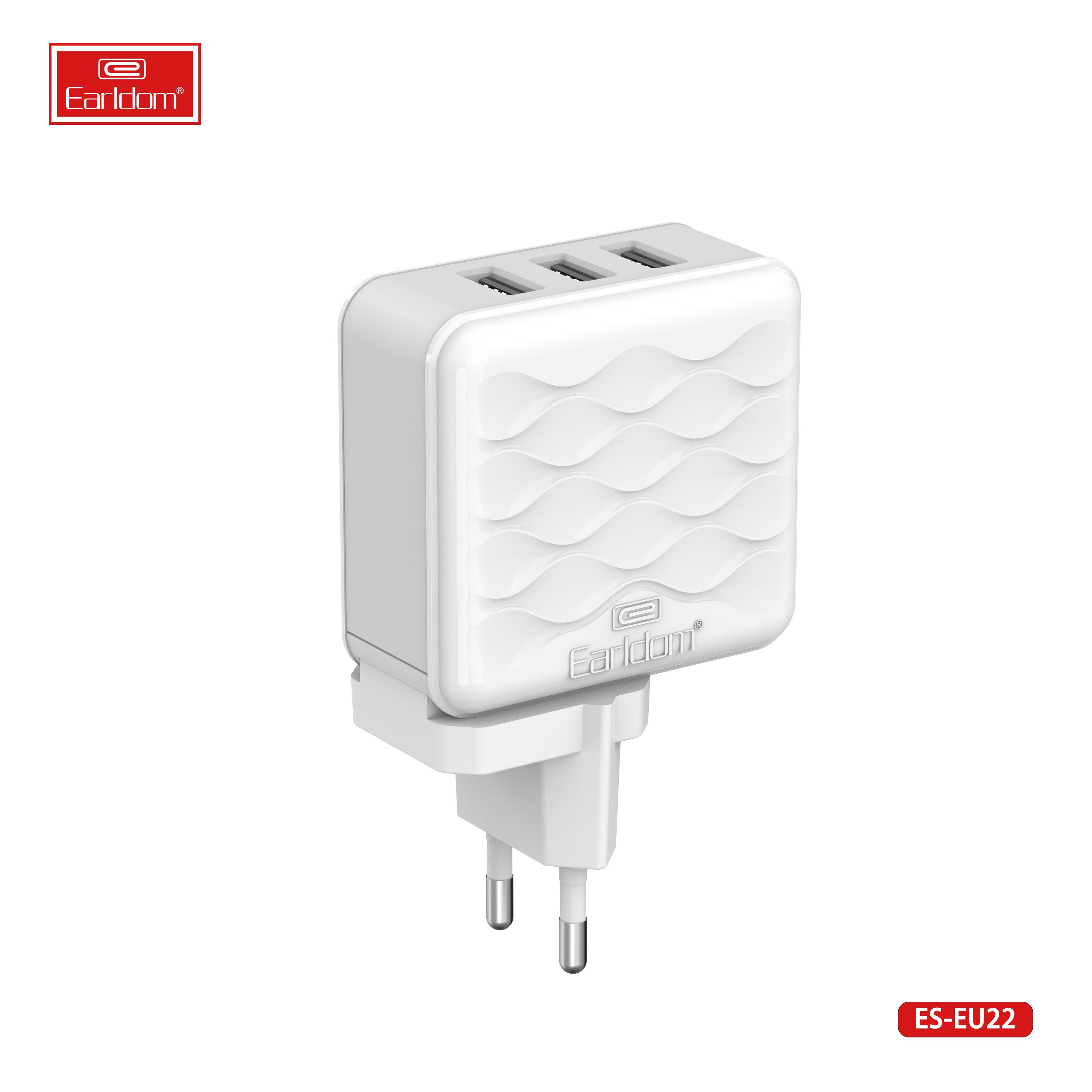 Сетевое зарядное устройство Earldom QUA_EARLDOM_WALL_CHARGER, 17 Вт, USB  2.0 Type-A, USB 3.0 Type-A, Fast Charge - купить по выгодной цене в  интернет-магазине OZON (1408520157)