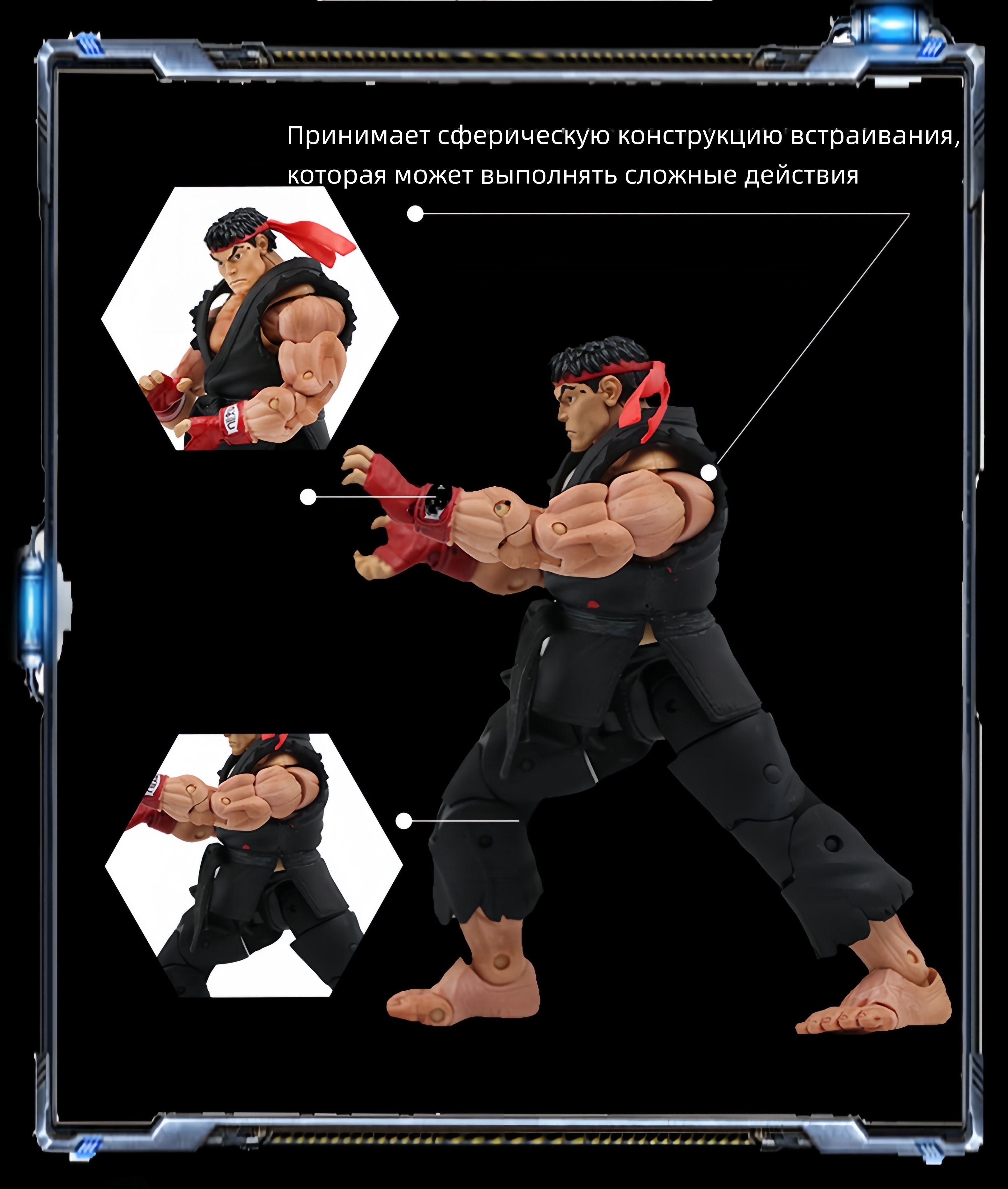 Игрушка-кукла NECA Street Fighter/статуэтка уличного бойца, подвижные  суставы 18 смLANCCIRCLE - купить с доставкой по выгодным ценам в  интернет-магазине OZON (1391177908)