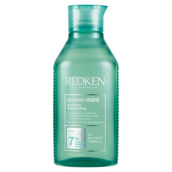 Redken Amino Mint Shampoo - Шампунь для контроля жирности кожи головы 300 мл купить