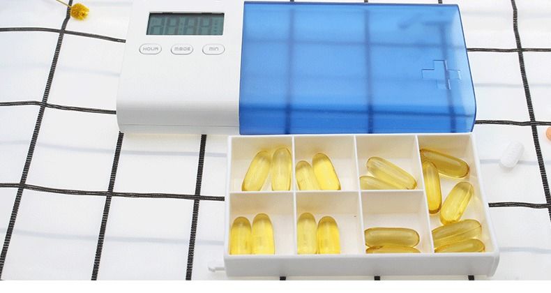 Интеллектуальная электронная коробка для таблеток, перезаряжаемая и ...