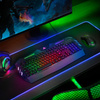 Defender игровая клавиатура мембранная проводная Werewolf RGB (Full ...