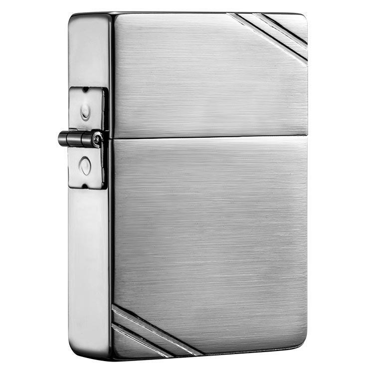 Зажигалка бензиновая ZIPPO 1935 Replica Brushed Chrome #1