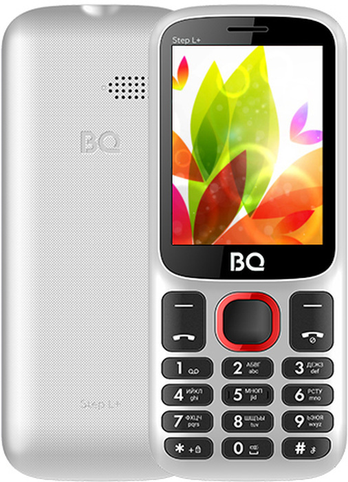 Мобильный телефон BQ 2440 Step L+ White+Red #1