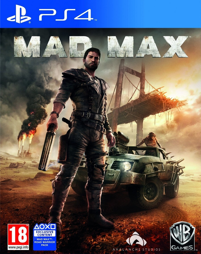 Игра Mad Max (PS4, Русские субтитры) Диск