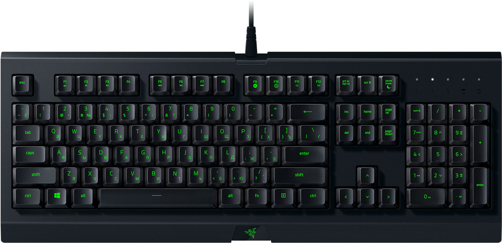 Razer Игровая клавиатура проводная Cynosa Lite, Русская раскладка  #1